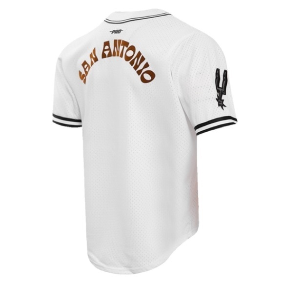 NBA SAN ANTONIO SPURS PRO STANDARD 2023 - 2024 MENS BUTTON DOWN SHIRT - Picture 4 of 6